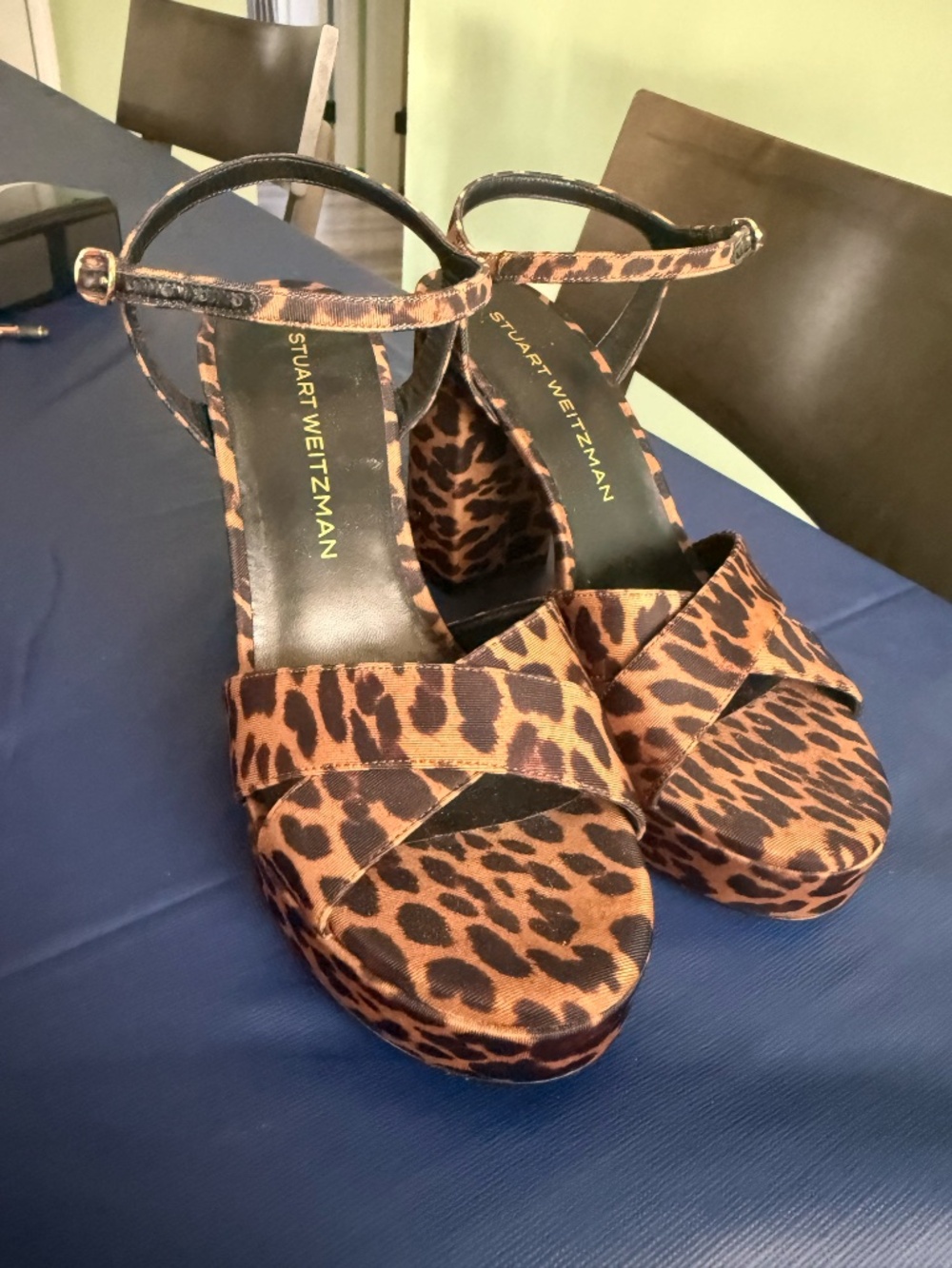 Stuart Weitzman DAYNA PLATFORM SANDAL 110 - Picture 2 of 5
